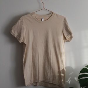 American Apparel Beige T-Shirt